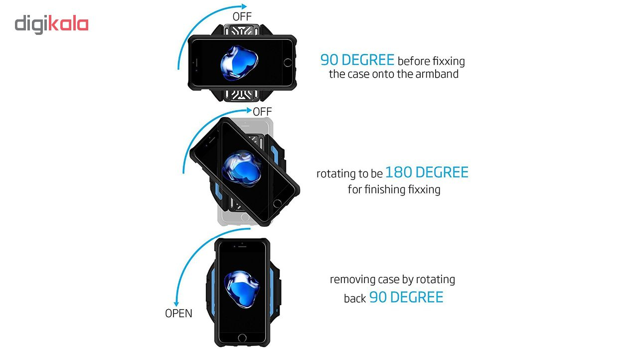 کاور مدل Sports Armband Case مناسب برای گوشی موبایل سامسونگ Galaxy J5 Prime