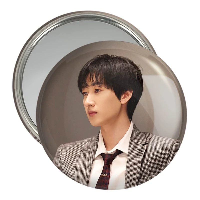 آینه جیبی خندالو مدل اینهیوک گروه سوپر جونیور Super Junior کد 21386