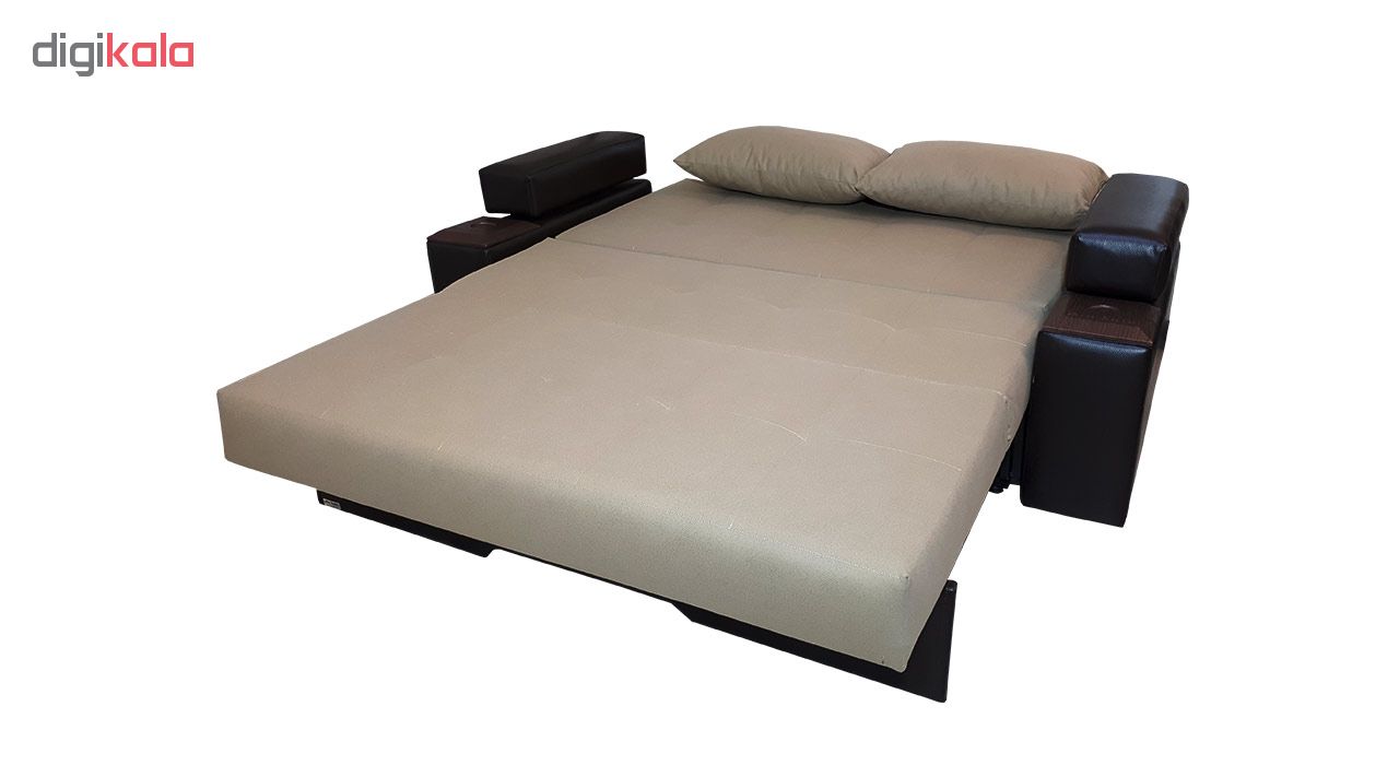کاناپه مبل تختخواب شو ( تخت شو ، تختخوابشو ، تخت خواب شو ) دو نفره آرا سوفا مدل V23M