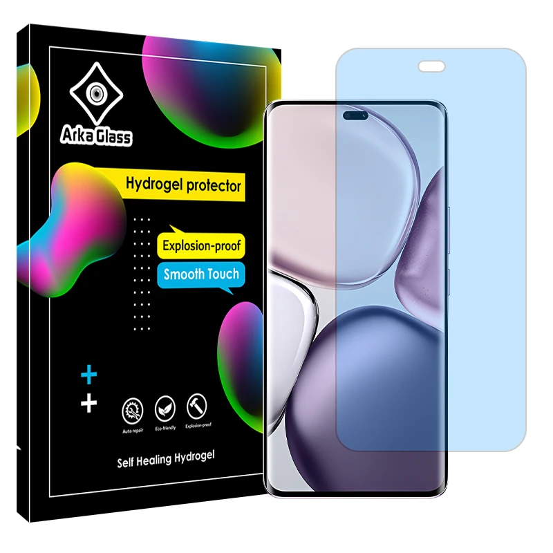 محافظ صفحه نمایش آنتی بلو آرکا گلس مدل هیدروژلی مناسب برای گوشی موبایل آنر X9c