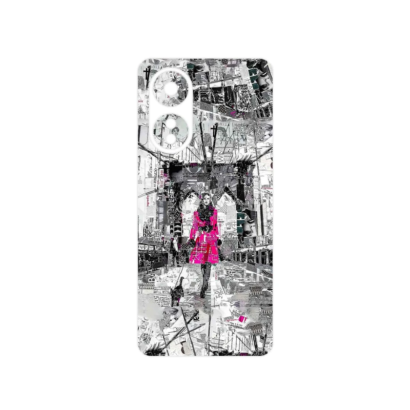 برچسب پوششی ماهوت مدل Collage of Catwalk Bridge مناسب برای گوشی موبایل اپو A58 4G