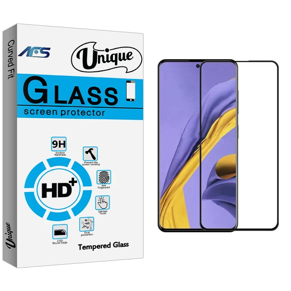 محافظ صفحه نمایش ای اف اس مدل Unique Glass مناسب برای گوشی موبایل سامسونگ Galasy A51
