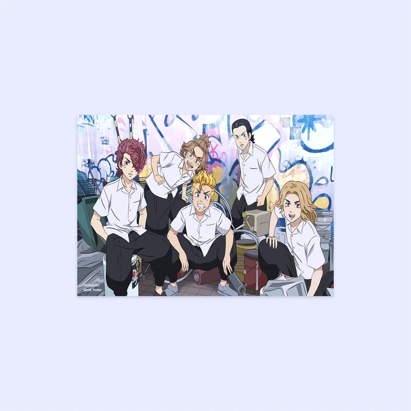 پوستر هومرو مدل فلزی طرح انیمه انتقام جویان توکیو کد PS1449