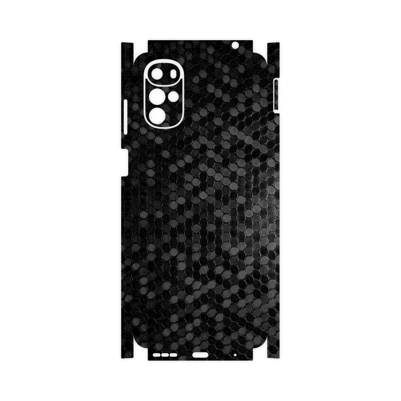 برچسب پوششی ماهوت مدل Honey-Comb-Circle-FullSkin مناسب برای گوشی موبایل موتورولا Moto G22