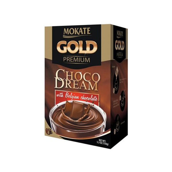هات چاکلت شکلات بلژیکی موکات طرح Permium Gold بسته 8 عددی 
