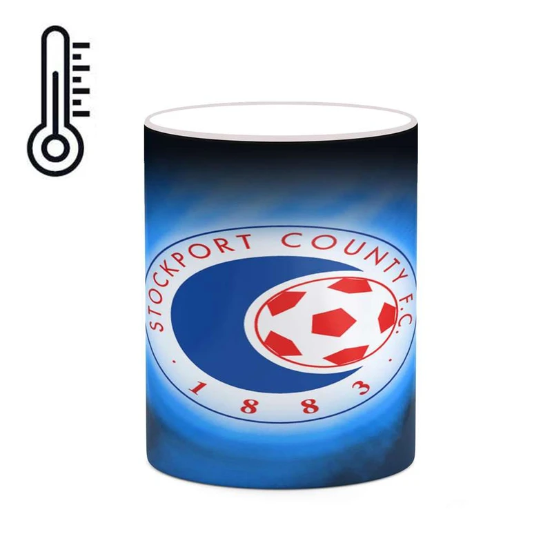 ماگ حرارتی کاکتی مدل تیم Stockport County کد mgh19704