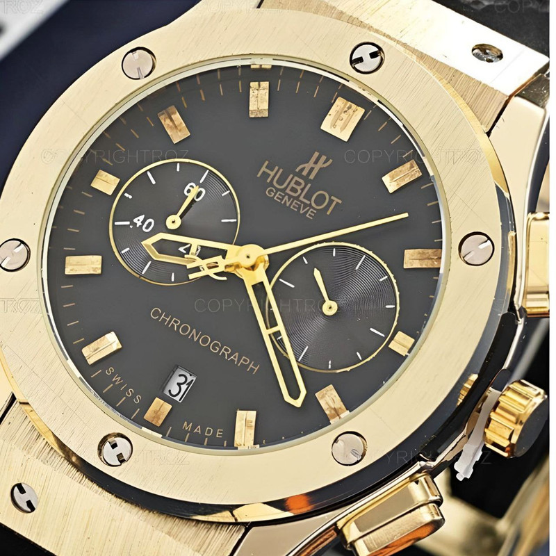 ساعت مچی عقربه‌ای مردانه مدل سه موتور فعال کورنوگراف 04