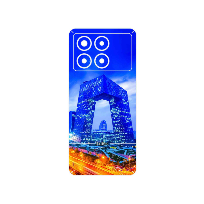 برچسب پوششی ماهوت مدل Beijing city مناسب برای گوشی موبایل شیائومی Poco X6 Pro