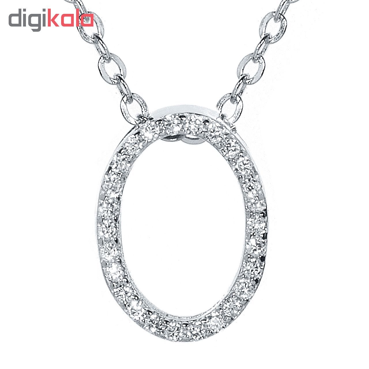 گردنبند نقره اقلیمه کد GN230 -  - 3