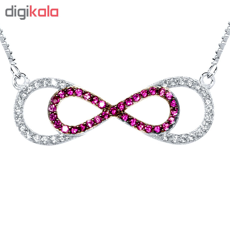 گردنبند نقره اقلیمه کد GN231