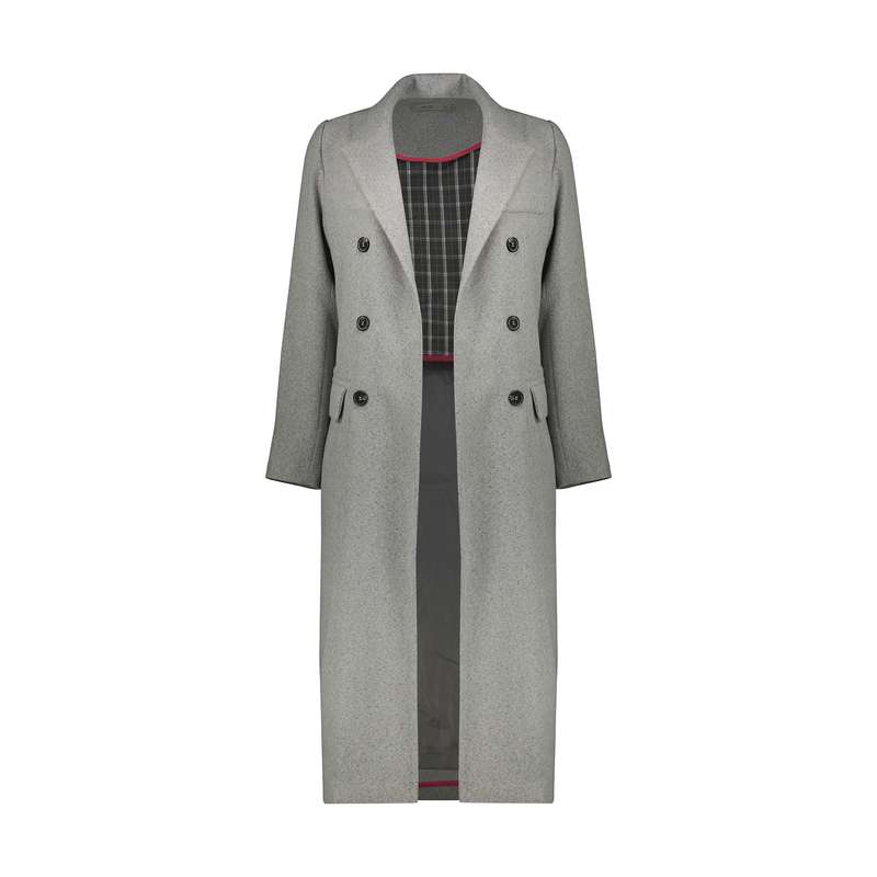 پالتو زنانه جاستیفای مدل W0414207CO-LT GREY