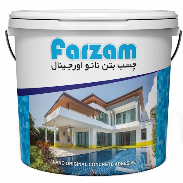 چسب بتن فرزام کد 251 وزن 4 لیتر