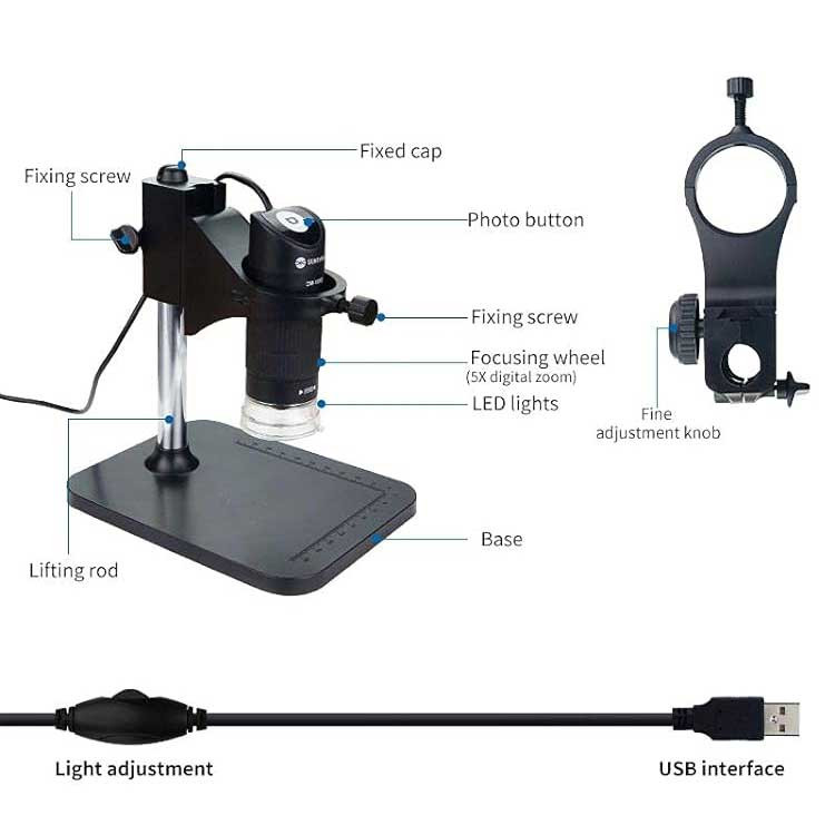 میکروسکوپ دیجیتال مدل NETPIL MC118