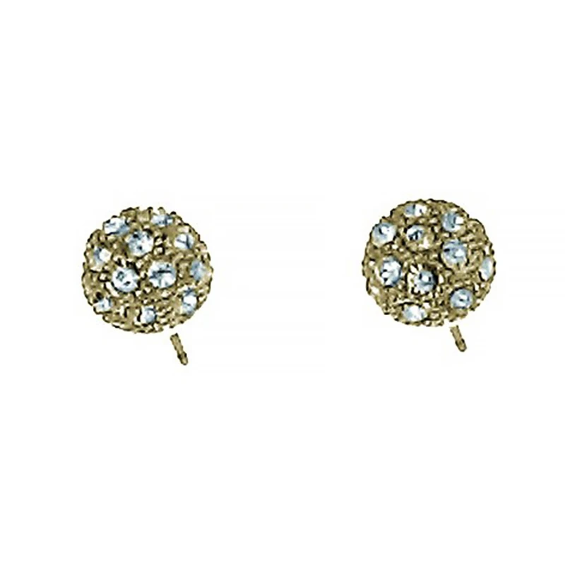 گوشواره آویز الیور وبر مدل توپ طلایی 8440G