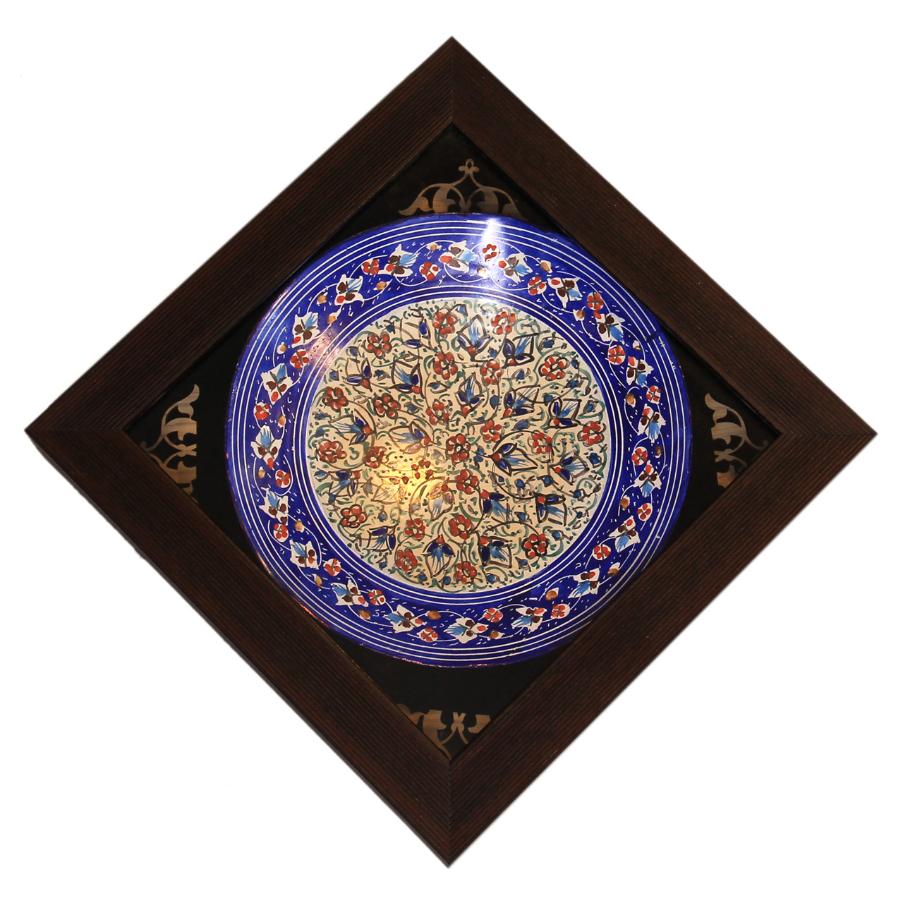 تابلو بشقاب میناکاری کد 5-10087