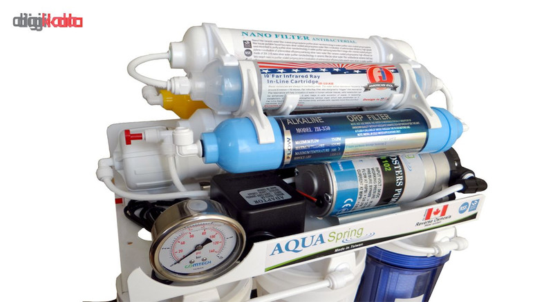 دستگاه تصفیه آب AQUA SPRING مدل RO-SN2077 دستگاه تصفیه آب AQUA SPRING مدل RO-SN2077