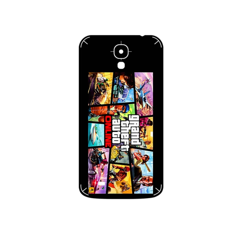 برچسب پوششی ماهوت مدل GTA Online Game Series مناسب برای گوشی موبایل سامسونگ Galaxy Mega 6.3 I9200