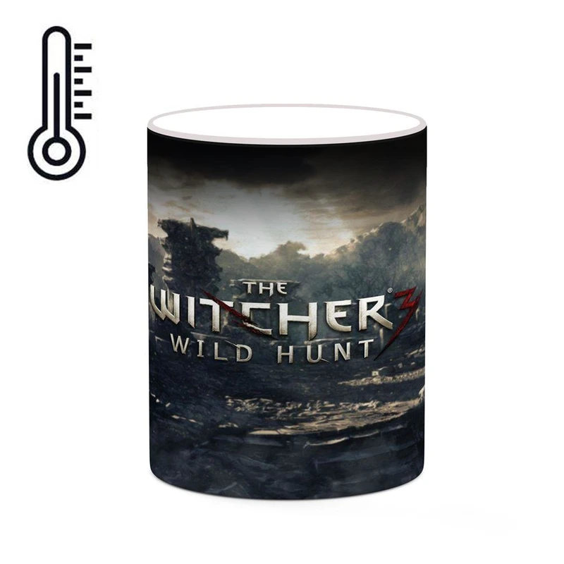 ماگ حرارتی کاکتی مدل بازی ویچر The Witcher 3 Wild Hunt کد mgh31139