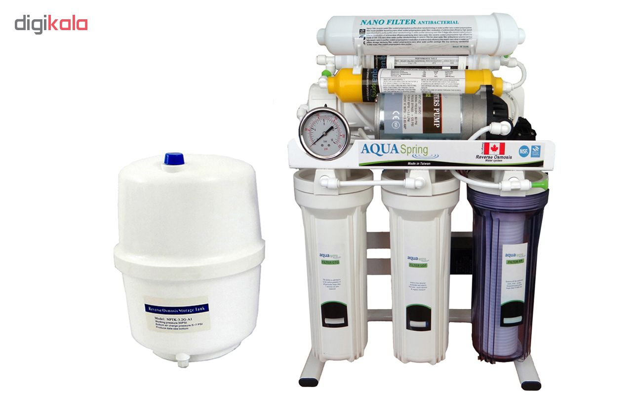 تصفیه آب خانگی آکوآاسپرینگ مدل RO-SN2050