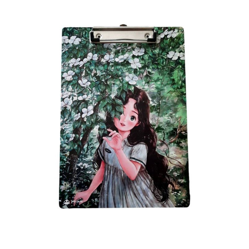 تخته شاسی طرح دختر جنگل و شاخه درخت سایز A4