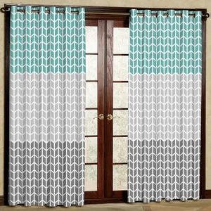 پرده مدل هازان پانچی کد 4361 سایز 140x200 سانتی متر