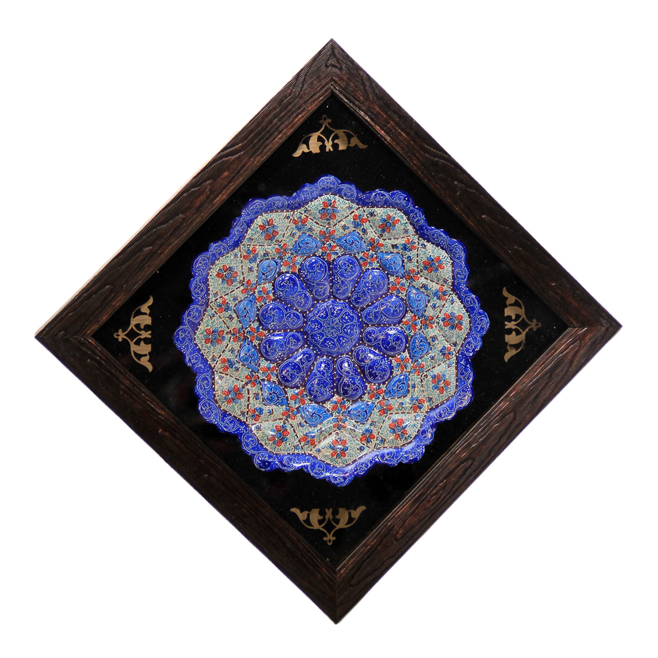 تابلو بشقاب میناکاری کد 6-10088