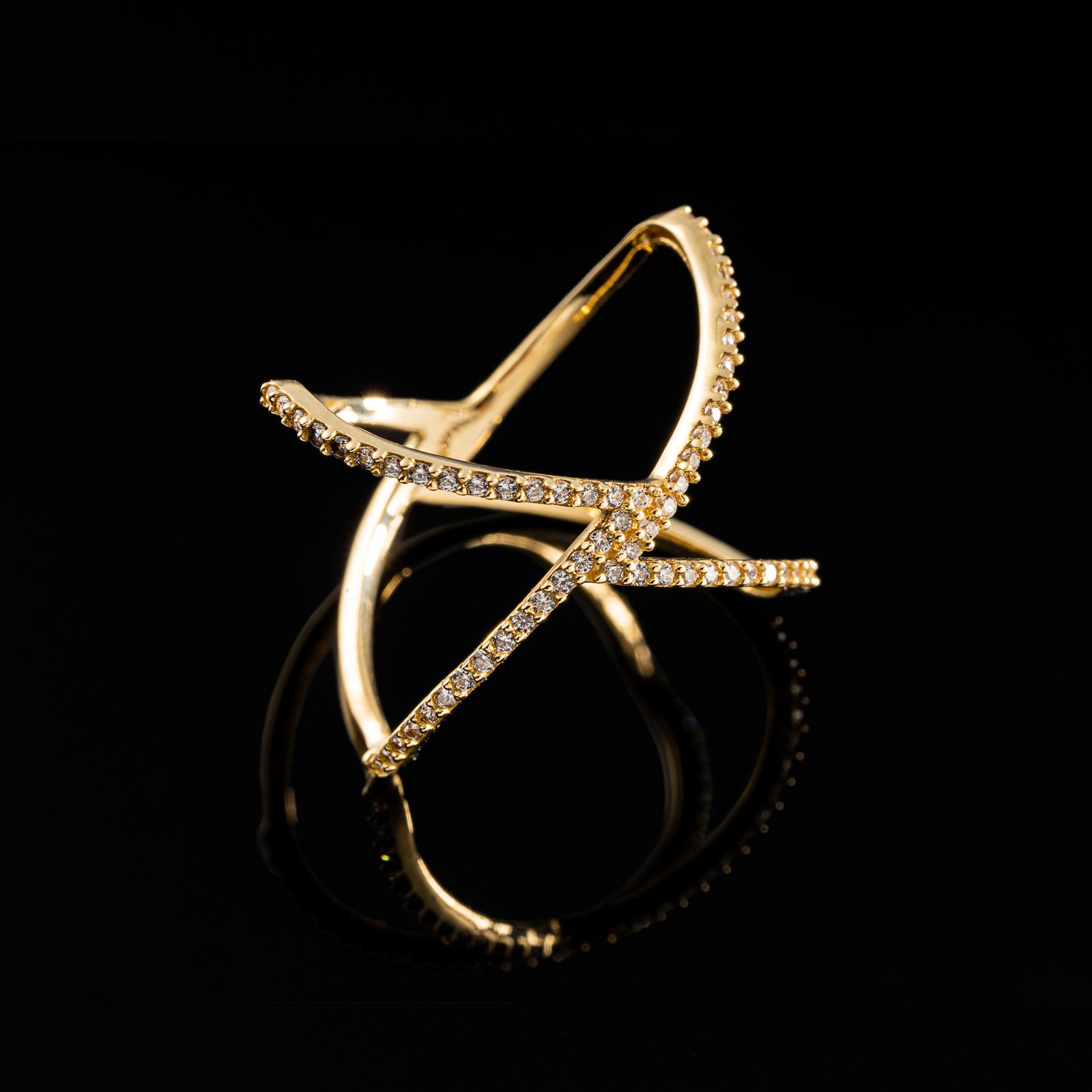 انگشتر طلا 18 عیار زنانه جواهری سون مدل 2722 -  - 2