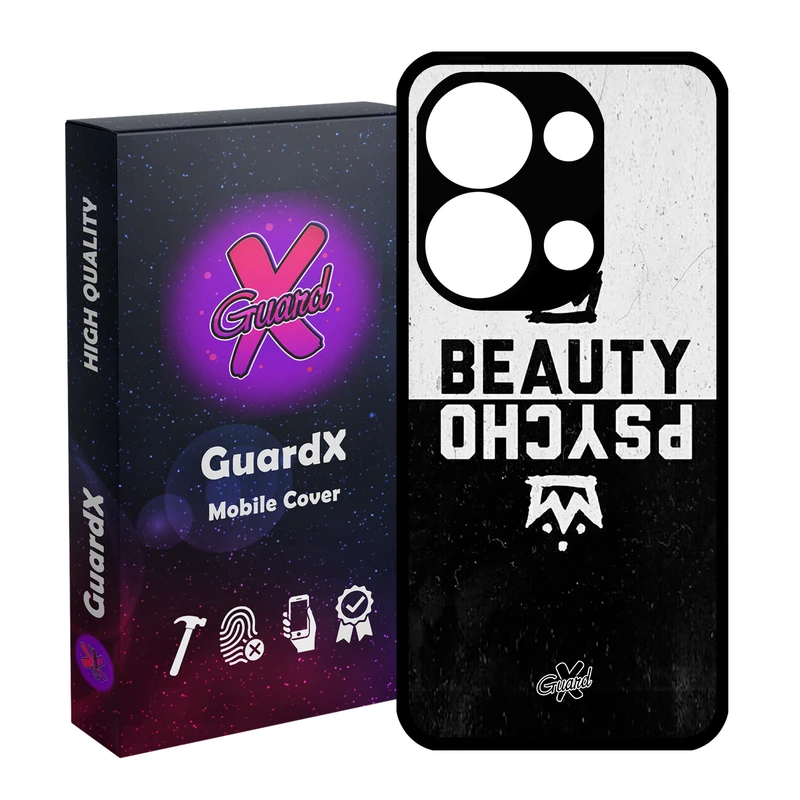 کاور گارد ایکس طرح Beauty Psycho مناسب برای گوشی موبایل شیائومی Poco X6 5G / Note 13 Pro 5G