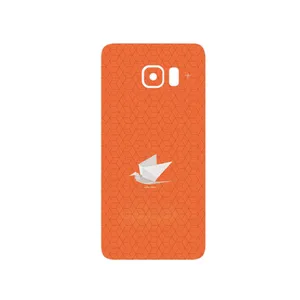 MAHOOT Minimalist origami bird Cover Sticker for Samsung Galaxy S6 Edge Plus