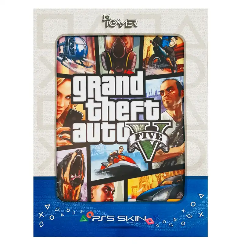 برچسب پلی استیشن 5 آیگیمر مدل GTA V
