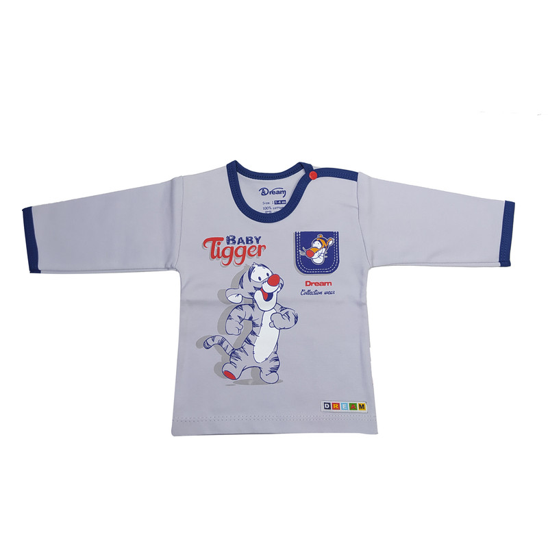 ست تی شرت و شلوار نوزادی مدل تایگر