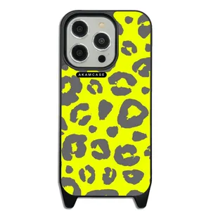 AKAM AMCWLA14PRO-PANTHER PATTERN1 Cover For Apple iPhone 14 Pro