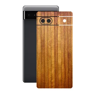 Remax cover sticker Leth model wood design suitable for Google Pixel 6a mobile phone