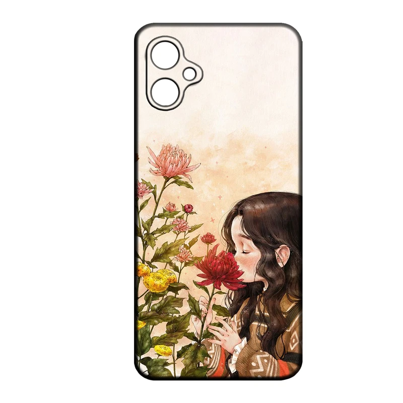 کاور طرح دخترانه کد 137 مناسب برای گوشی موبایل سامسونگ Galaxy A05