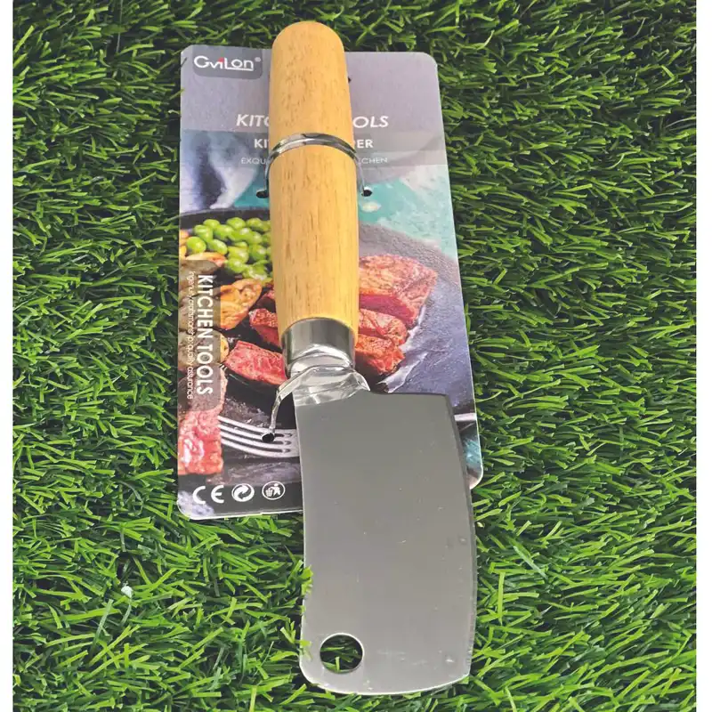 ساطور مدل دسته چوبی کد 802