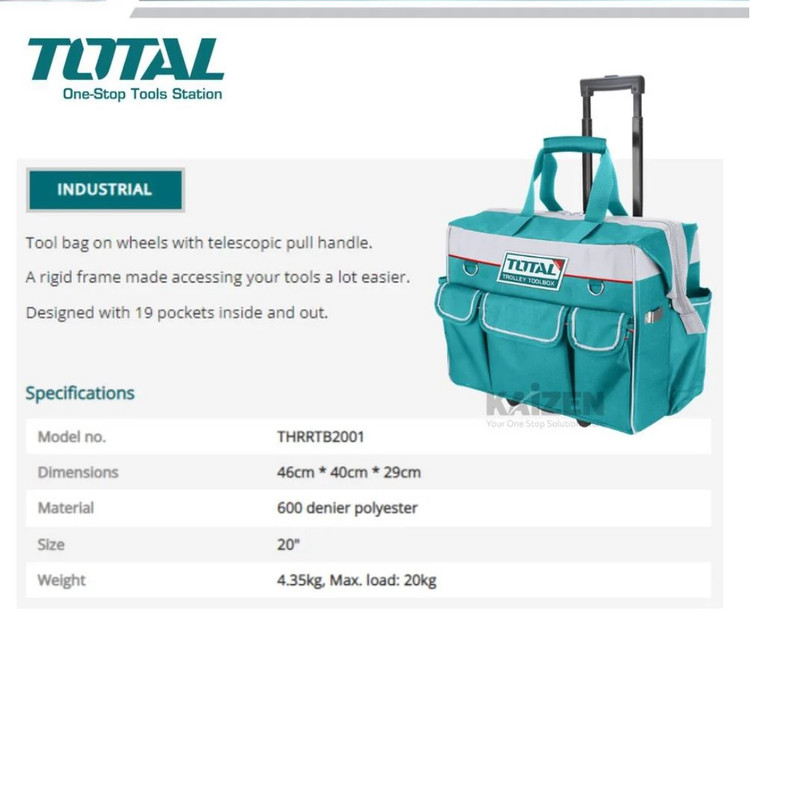 کیف ابزار توتال مدل THRRTB2001