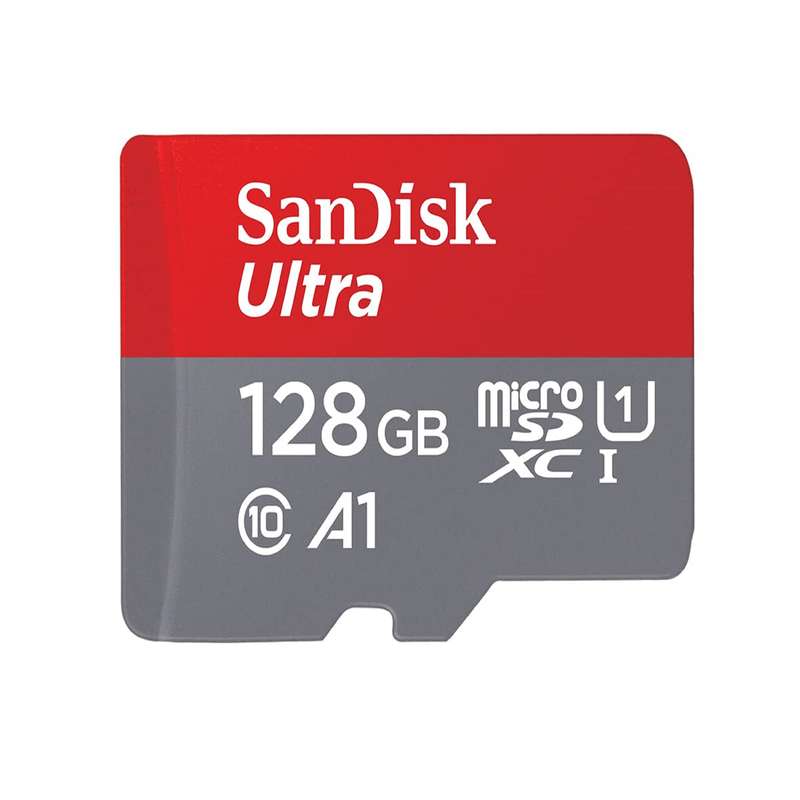 کارت حافظه microSDXC سن دیسک مدل Ultra A1 کلاس 10 استاندارد UHS-I سرعت 140MBps ظرفیت 128 گیگابایت کارت حافظه microSDXC سن دیسک مدل Ultra A1 کلاس 10 استاندارد UHS-I سرعت 140MBps ظرفیت 128 گیگابایت