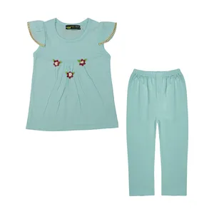 ست بلوز و شلوار دخترانه خرس کوچولو مدل 2011302-58