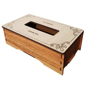 جعبه دستمال کاغذی پرشین باکس مدل پیچک