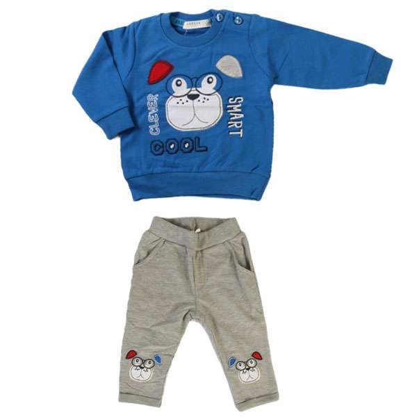 ست سویشرت و شلوار نوزادی بریز مدل chb4871