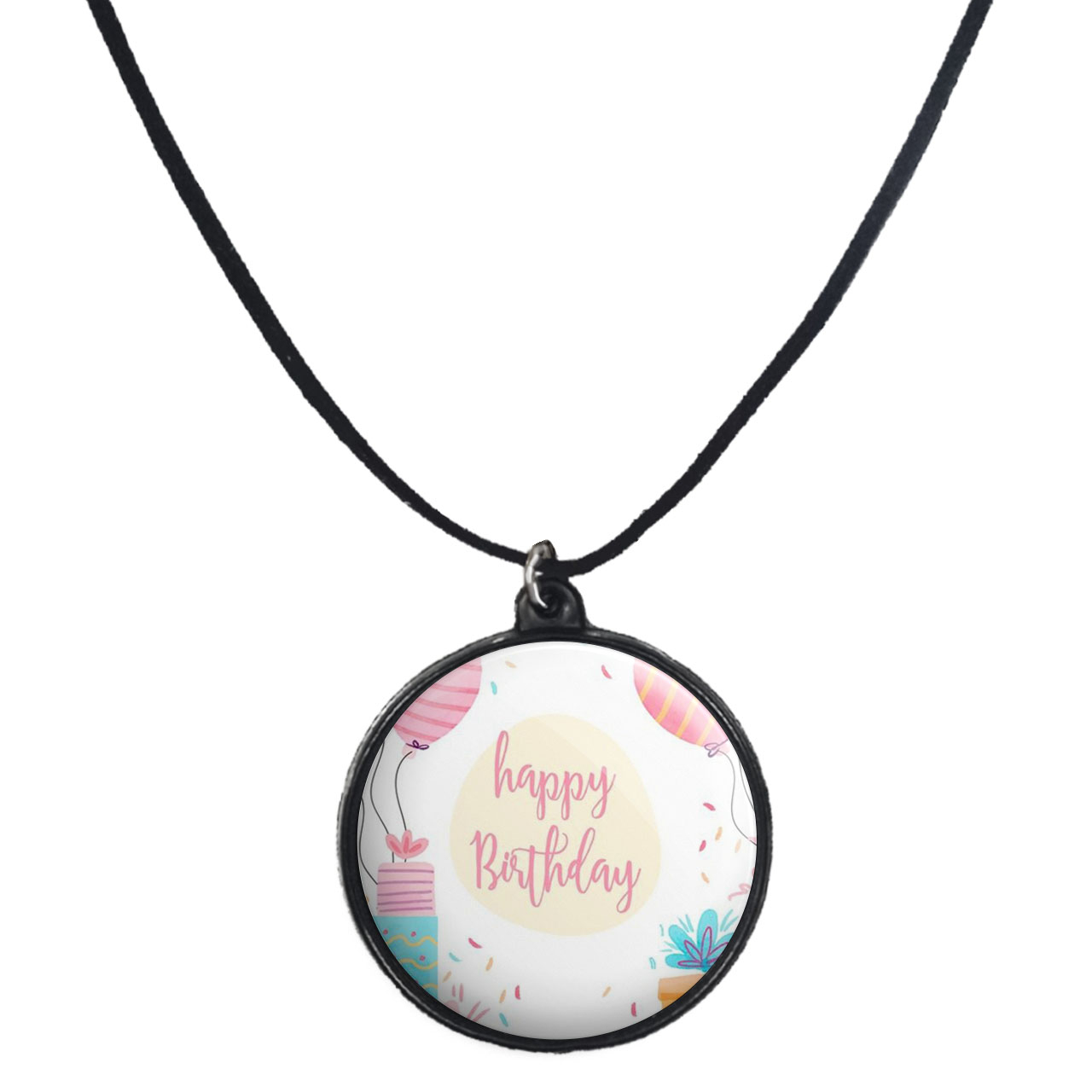 گردنبند پرمانه طرح تولد کد pmb.25864 مدل دو طرفه