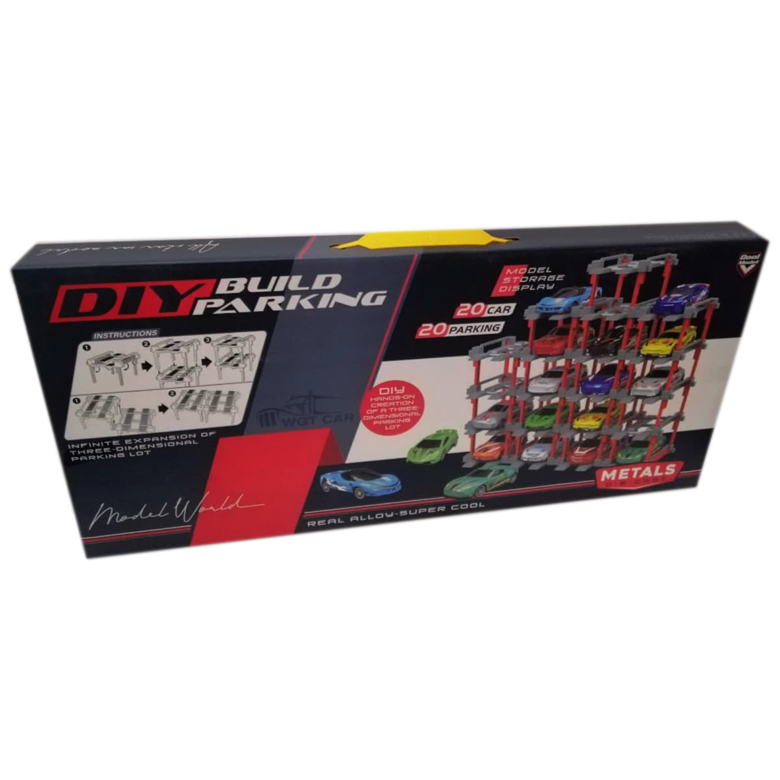 ماشین بازی مدل ست ماشین بهمراه استند طبقاتی کدNO.64001/20