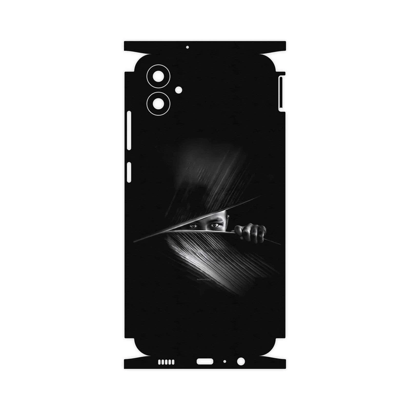 برچسب پوششی ماهوت مدل Black Portrait-FullSkin مناسب برای گوشی موبایل سامسونگ A04e