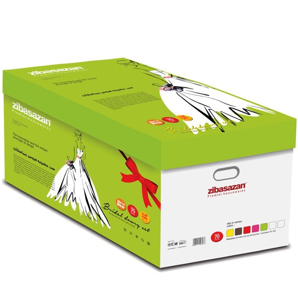 سرویس جهیزیه عروس زیباسازان مدل پرین