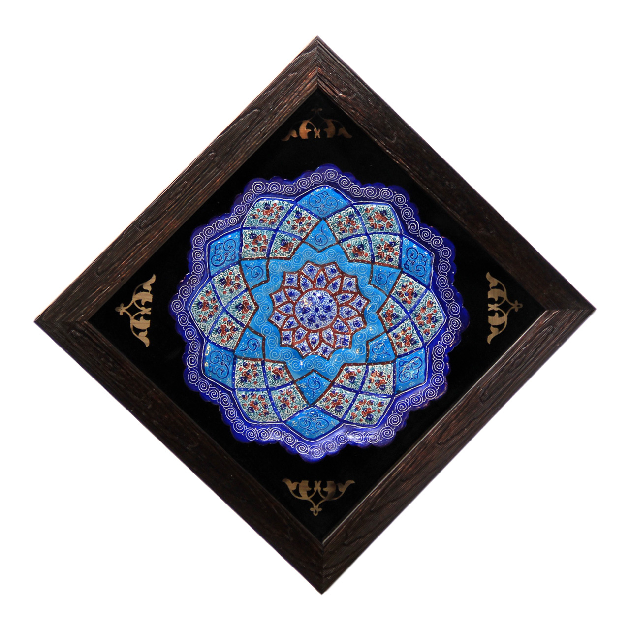 تابلو بشقاب میناکاری کد 8-10088