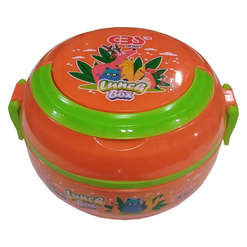 ظرف غذای کودک سی بی اس طرح حیوانات کد JM5001