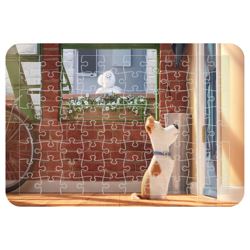 پازل 54 تکه مدل CHB1942 طرح انیمیشن زندگی مخفی حیوانات خانگی