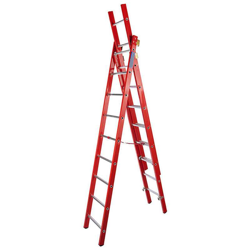 نردبان بیست و پنج پله سه تکه کد 125