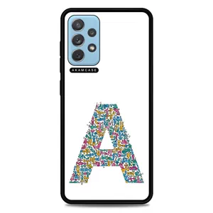AKAM AMC-WSGA72-ALPHADOODLEBET-1  Cover For Samsung Galaxy A72