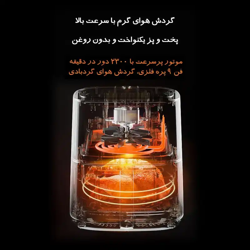 سرخ کن بدون روغن مدل Silencare SC-K509